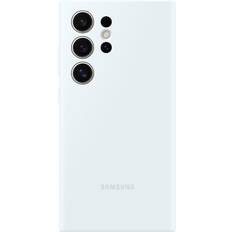 Handyfutterale Samsung Galaxy S24 Ultra Silikonecover hvid