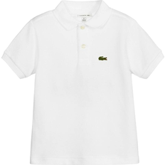 Knöpfe T-Shirts Lacoste Kid's Petit Piqué Polo - White (PJ2909-51-001)