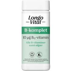 LongoVital Vitaminer & Kosttilskudd LongoVital B-complete 10 µg vitamin B12 180 st