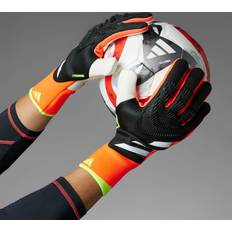 Fotball på salg adidas Predator Pro Goalkeeper Gloves Black Solar Red Solar Yellow 5,5.5,6,6.5,7,7.5,8,8.5,9,9.5,10,10.5,11,11.5,12