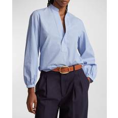 Polo Ralph Lauren Blouses Polo Ralph Lauren Blouson-Sleeve Cotton Blouse