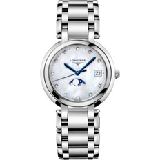 Longines Women Wrist Watches Longines Swiss PrimaLuna Diamond-Accent Bracelet 34mm