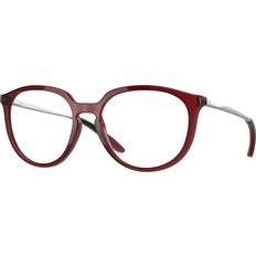 Oakley Red Glasses Oakley OX8150 BMNG 815004 Women’s Red Size HSA/FSA Insurance Blue Light Block Available