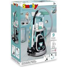 Plast Rengjøringsleker Smoby Cleaning Trolley + Vacuum Cleaner