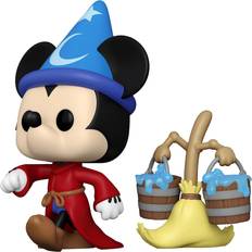 Mickey Mouse Figurines Funko Pop! Movie Posters Sorcerer's Apprentice Mickey with Broom