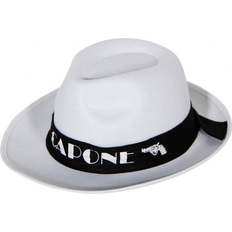 Tyver & Banditter Hatter Widmann Al Capone Gangster Hat White