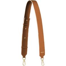 Teddy Blake Stampato Leather Wide Strap - Camel Brown
