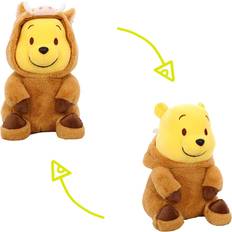 Winnie the Pooh Soft Toys Winnie The Pooh Stuffed Animal 35cm, 13.8'' Kawaii Cartoon Pooh Bear Doll Plush Toy Gifts for Boys Girls, Children's Day Gift Brown & Yellow