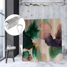 Bathroom Accessories Colourful Marble Shower Paint Shower