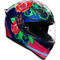 AGV Motorcycle Helmets AGV K1 Luis Salom Motorcycle Helmet Blue/Pink MD/LG