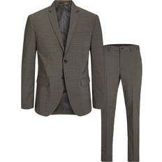 Anzüge reduziert Jack & Jones Premium Anzug Grau Regular für Herren