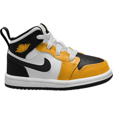 Children's Shoes Nike Jordan 1 Mid TD - Yellow Ochre/White/Yellow Ochre/Black