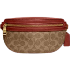 Coach Bethany Belt Bag In Signature Canvas - Brass/Tan/Rust