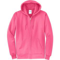 Shirts from Fargo Custom Printed Full-Zip Hooded Sweatshirt - Neon Pink