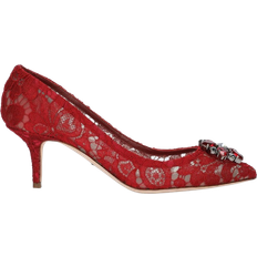 Slip-on Pumps Dolce & Gabbana Rainbow - Red