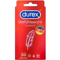 Sexspielzeuge Durex Gefühlsecht Classic 20-pack