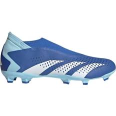 Fotballsko adidas Predator Accuracy.3 Laceless Firm Ground - Bright Royal/Cloud White/Bliss Blue