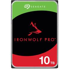 Seagate HDD Hard Drives Seagate IronWolf Pro SATA III 3.5" Internal NAS Hard Drive, 7200 RPM 10TB