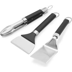 BBQ Accessories Weber Portable Stainless Steel Black/Silver Griddle Tool Set
