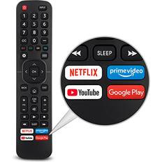 Remote Controls Control EN2A27 for Hisense-Smart-TV-Remote with Netflix Prime Google Play Buttons
