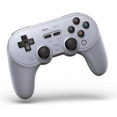 Nintendo Switch - USB type-C Håndkontroller 8Bitdo Pro 2 Bluetooth Gamepad - Grey Edition