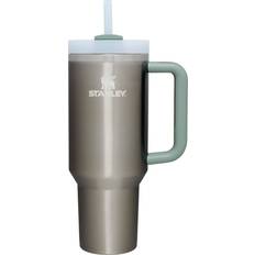 Stanley quencher tumbler 40 oz Stanley The Quencher H2.0 FlowState Stainless Steel Shale 40fl oz