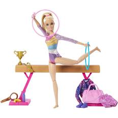 Barbie Motedukker Leker Barbie Career Gymnastics Playset