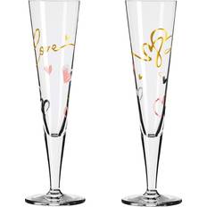 Gull Drikkeglass Ritzenhoff Goldnacht champagneglass 2 Drikkeglass 20cl 2st