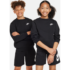 Sweatshirts Children's Clothing Nike Kids' Sportswear Club Fleece Crewneck Sweatshirt Black/White