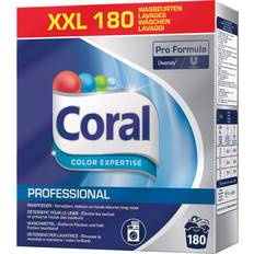 Coral professional optimal 8 pulver-waschmittel bunt-waschpulver 180 wl