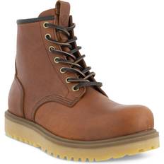 Ecco Lace Boots ecco Men's Staker Lumberjack Boot Leather Rust