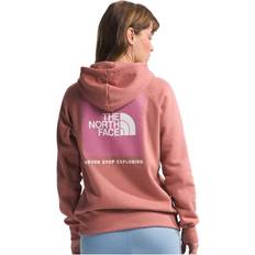 The North Face Hoodies - Women Sweaters The North Face Box NSE Long-Sleeve Hoodie for Ladies Light Mahogany