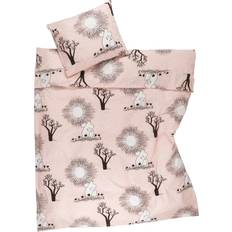 Blomstrete Dynetrekk Arabia Moomin Bedding Duvet Cover Pink (210x150)