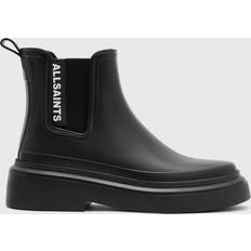 Shoes AllSaints Hetty Logo Rubber Chelsea Boots, Black