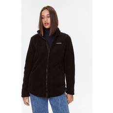 Damen - Fleecejacken Columbia Damen West-Bend-Jacke mit durchgehendem Reißverschluss, Schwarz, Größe