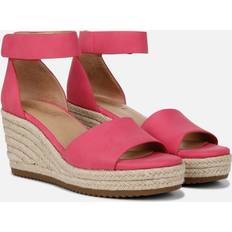 Pink Heeled Sandals Soul Naturalizer Women's Oakley Espadrille Wedge Sandals Pink Flash Faux Leather