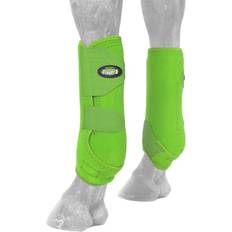 Tough-1 Horse Boots Tough-1 Vented Sport Boots Front Neon Green