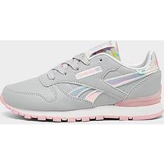 Sneakers Reebok Girls' Little Kids' Classic Leather Step 'n' Flash Casual Shoes Lilac/Pink 12.0