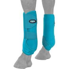 Tough-1 Horse Boots Tough-1 Vented Sport Boots Front Turquoise
