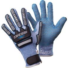 Cressi Swim & Water Sports Cressi HEX Puncture-Resistant Grip Diving Gloves Blue