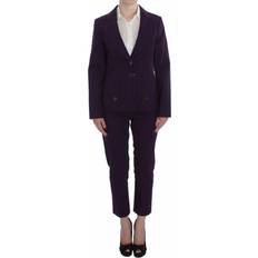 Women Suits BENCIVENGA Striped Stretch Coat Blazer Pants Women's Suit