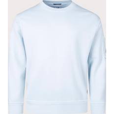 C.P. Company Herren Pullover C.P. Company COTTON DIAGONAL FLEECE SWEATSHIRTS CREWNECK men Sweatshirts blue in Größe:XXL