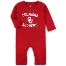 Knitted Sweaters Infant Boys and Girls Wes & Willy Crimson Distressed Oklahoma Sooners Core Long Sleeve Jumper Crimson