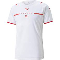 Puma Game Jerseys Puma 2021-22 Switzerland Away Jersey White Red