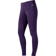 Riding Helmets Kerrits Ladies Power Stretch Knee Patch Pocket Tights Huckleberry