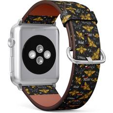 Honey bee Golden Pattern Band for Apple Watch Series 4/3/2/1
