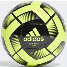 adidas 2023 Starlancer Club Soccer Ball, Solar Yellow-Black