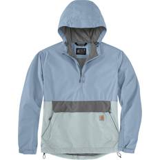 Carhartt Men Rain Jackets & Rain Coats Carhartt Men's Rain Defender Loose Fit Lightweight Packable Anorak Jacket