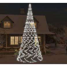 Weiß Fahnenmast-Beleuchtung vidaXL Christmas Tree Cold White Fahnenmast-Beleuchtung
