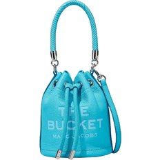 Marc Jacobs The Leather Mini Bucket Bag - Pool